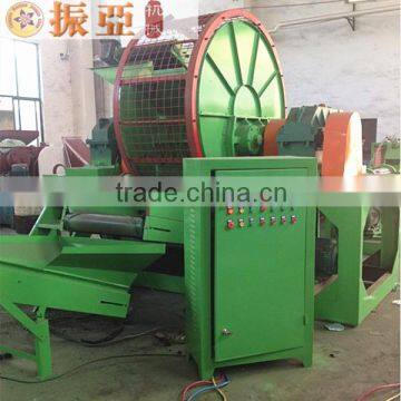 scrap tyre shredder for waste tire recycling machine