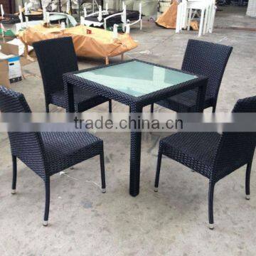 ZT-1085CT hot quality aluminum rattan commercial hot pot table