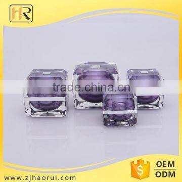 China Cosmetic Packaging Wholesale Acrylic Jar Beautiful Packaging Cosmetics photo-4