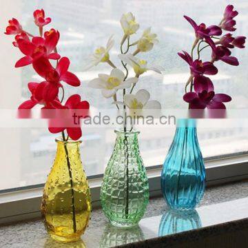 wholesale different type glass vase flower,vase wedding,glass vase for Home Decoration