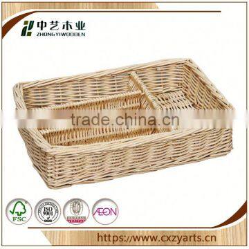Fashionable Best Selling China Factory Soft Closing White Wicker Basket no Handles photo-6