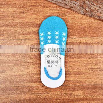 Socks Wholesale Pure Cotton Invisible Socks Boat Socks Star Socks for Men China Socks Factory photo-2