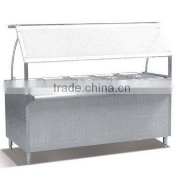 Bain marie with glass cover