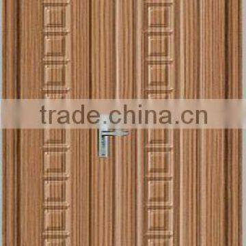 newest confortable main wooden double pvc door designs