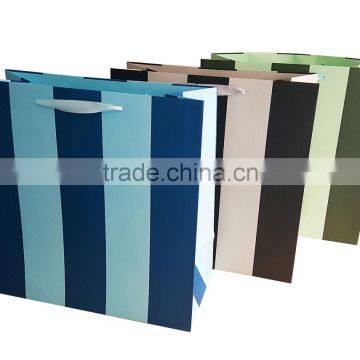 paper bags with handles wholesale paper bag with stripe print