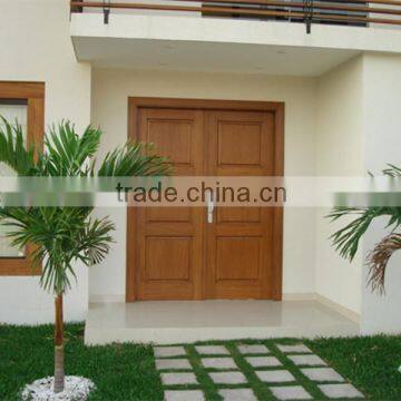 Stylish solid wood full mdf door