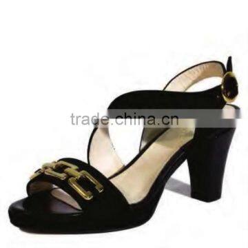 Shoes in leather Nobuk 9689