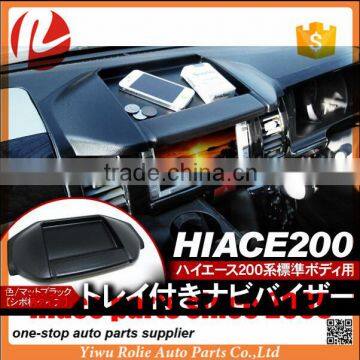 Auto car accessories HIACE car sunshade piano lacquer that bake Storage units for hiace