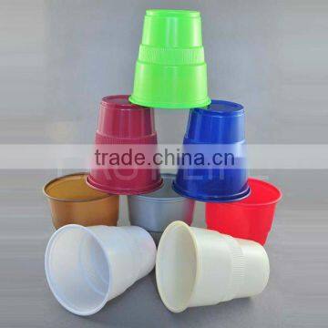 9oz(270ml) PP/PS disposable plastic color cup