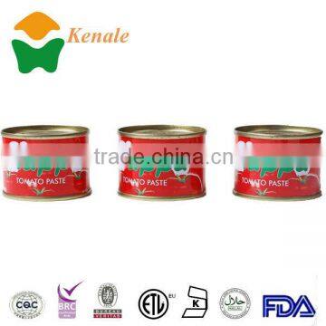 Canned Tomato Brands 70gX50tins