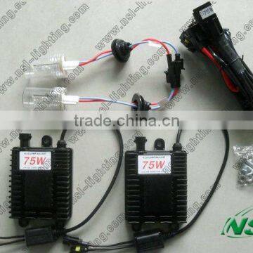 High Power 75W Xenon HID conversion kit H1,H3,H7,9005,9006 4300K 6000K 8000K Single Beam 75W HID Xenon Kit