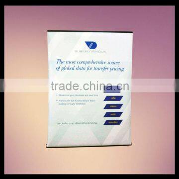 Large width roll up banner standing