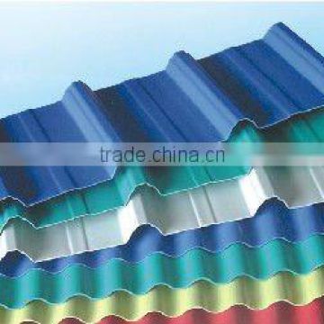 3 layer anti corrosive composite upvc corrugated roofing sheet