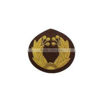 Fashion India silk embroidery badge