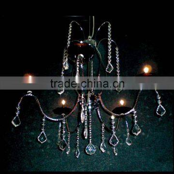 Crown crystal chandelier in China