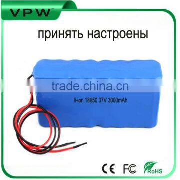 Wholesale Customized Accept Polymer 10ah 36v Lithium Ion Battery Pack for Ebike