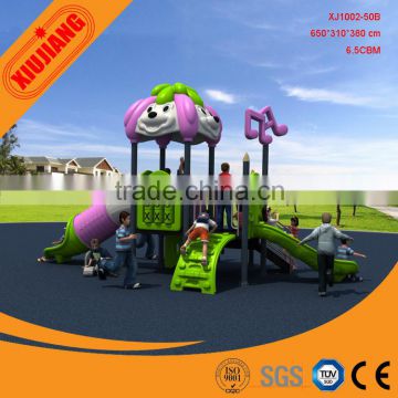 Children small outdoor playground for fitness and game