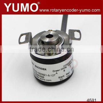 IHC3806 China Bore Optical Encoder price optical dc motor hollow shaft incremental rotary encoder optical encoder sensor