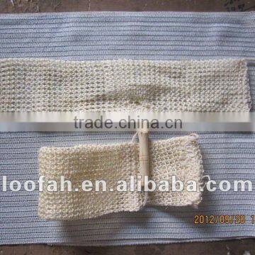 knitted body back scrub