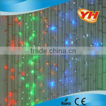 christmas lights curtain