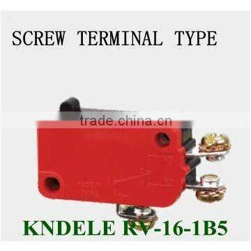 RV screw terminal type smart micro switch 16A RV-16-1B5