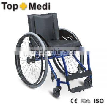 Cheap Price Leisure and Sports Wheelchair with Quick Release Wheels for Disabled