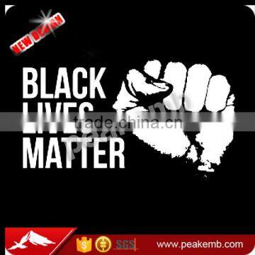 Black Lives Matter custom vinyl heat transfers printing designs for personalized tee