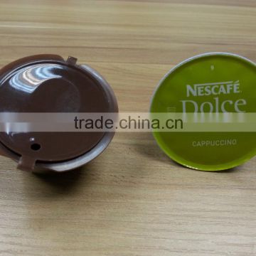 Refillable Dolce Gusto Coffee Capsules with cheap factory price