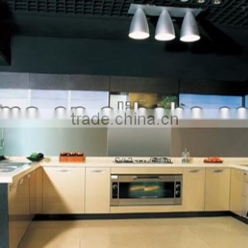 with pvc plastic door modern kitchen for export