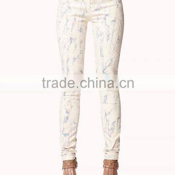 Top Quality Abstract Women Skinny Jeans Pants (LOTX158) photo-3
