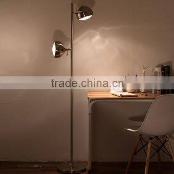 European Style Living Room Two Heads Floor Light Standing Lamp photo-2