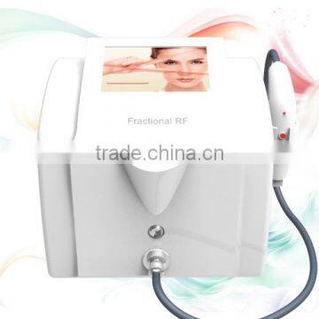 2014 unparalleled High Performance Skin Treatment 2MHz RF Radio Frequency fractional rf machine for face lifting