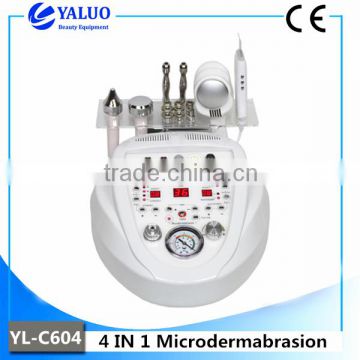 YL-C604 (4 in1)CE-Approved White Microdermabrasion Skin Rejuvenation machine