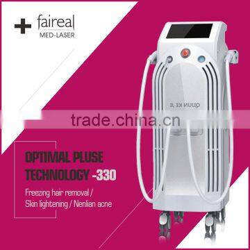 Fashion style ipl rf nd yag laser hair removal machine factoty price