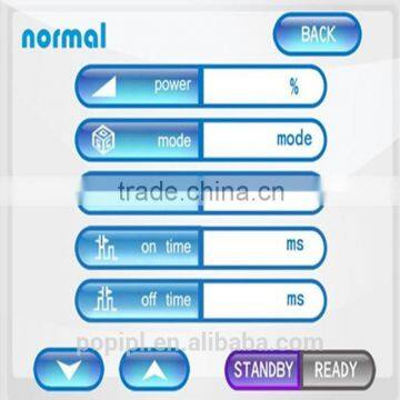 Laser Frakcyjny CO2 Maszyna Nawierzchni Skory POP IPL