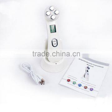 Hot Selling RF EMS 5 Colors Handheld Home Use Beauty Device as Seen on tv Face Lift photo-2