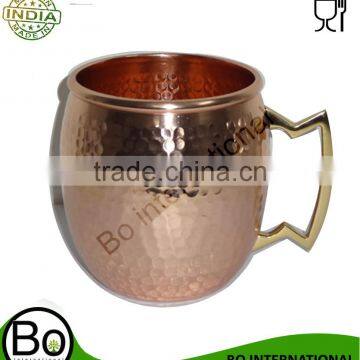 Pounded Copper Mugs