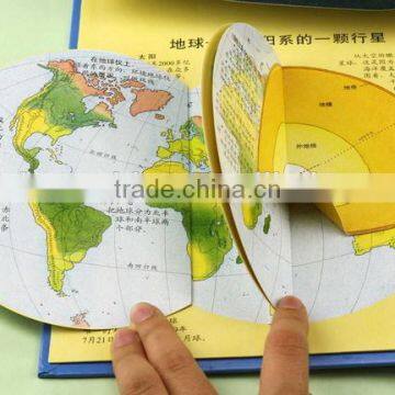 High Quality Customized Children Playing Book/Story Book/Pop Up Book Pringting