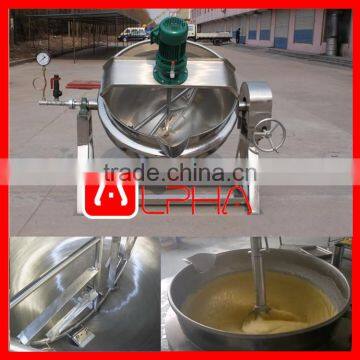 500Liter Steam Heating Tilting Jacketed Kettle /candy Cooking Pot/ Jacketed Cooking Pot photo-2
