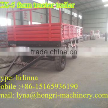 Agricultural truck double axle 7CX-5 farm tractor trailer