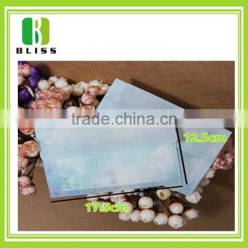 High quality Office storage supplies clear plastic file envelopes