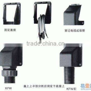 KFW series flange type connecting seat of openable type