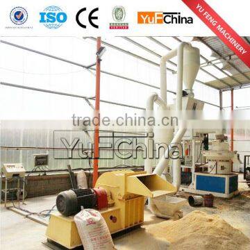 Palm fiber biomass wood pellet machine