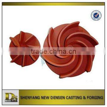 Foundry Custom High Precision Steel Sand Casting Parts Pump Impeller and Bronze Water Pump Impeller photo-3