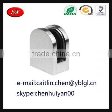 Hot Stainless Steel Glass Bracket Clamp Holder Flat Round Bottom for Balustrade photo-4