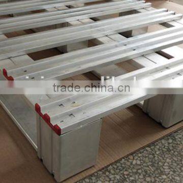 Double Faced Style and 4-way Entry Type 4-way Aluminum Pallet photo-3