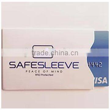 Custom Logo Printing Anti-theft Rfid Shield Card Sleeves Passport Protector photo-6