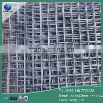 Standard size heavy wire guage galvanized welded wire mesh