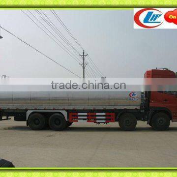 25000L milk tanker transport truck,fresh milk tanker truck