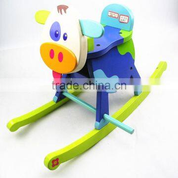 Wooden Rocking Horse Toy Customized Factory photo-3